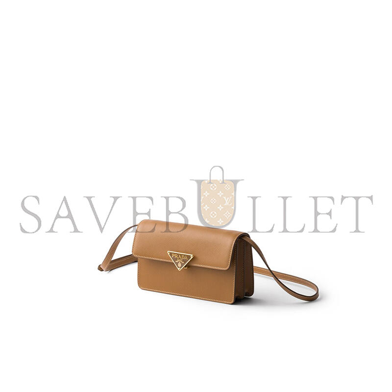 PRADA MINI SAFFIANO LEATHER BAG 1BD386 (19.5*11.5*5cm)
